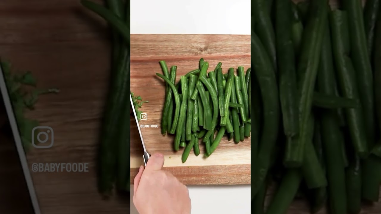 Green Bean Baby Food Puree