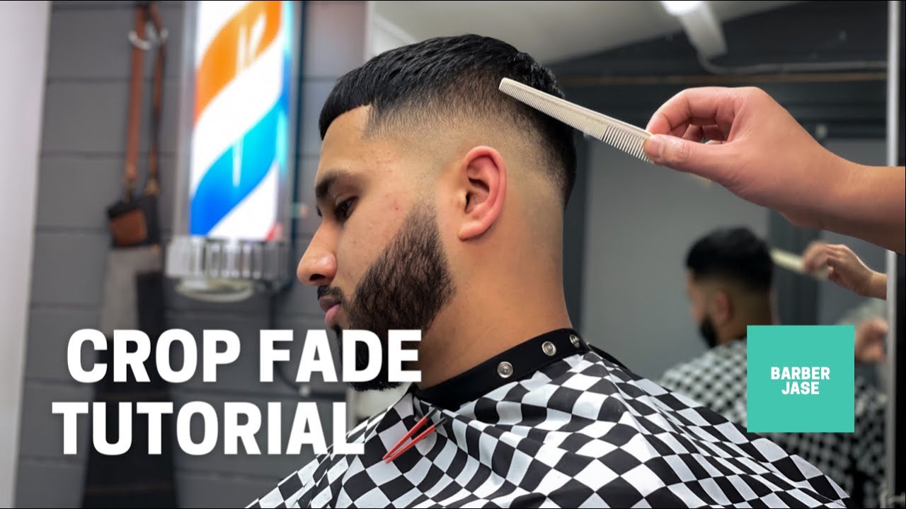 CROP TOP FADE Step by Step Tutorial | Barber Jase 🥢