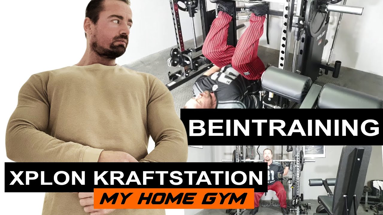 XPLON Kraftstation Multipresse - Coach Dennis Trainingsvideo 06 - Beintraining