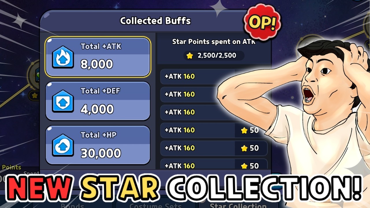 New OP System?! Star Collection and Ability System is Here!