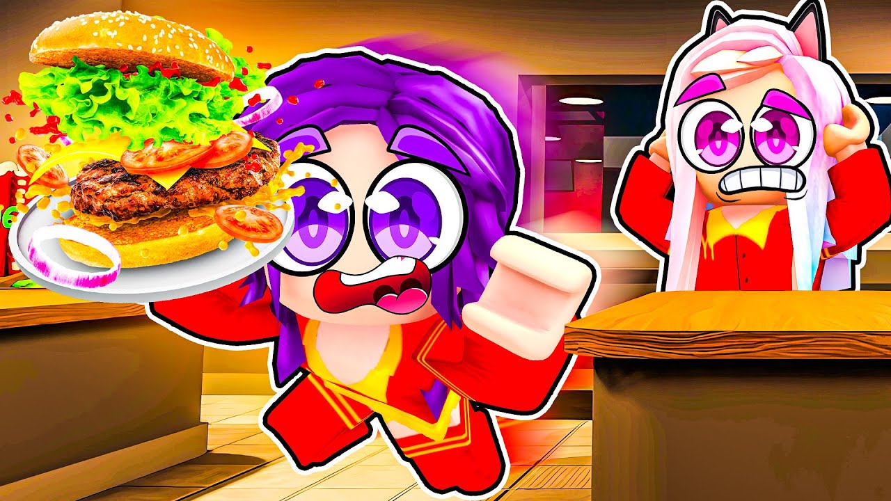 We ran a Burger Restuarant! 🍔 | Roblox: Burger Game