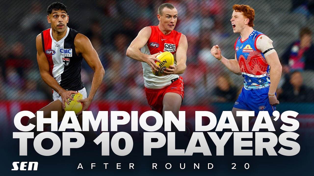 Which superstar has NOT made Champion Data's top 10 list? - SEN