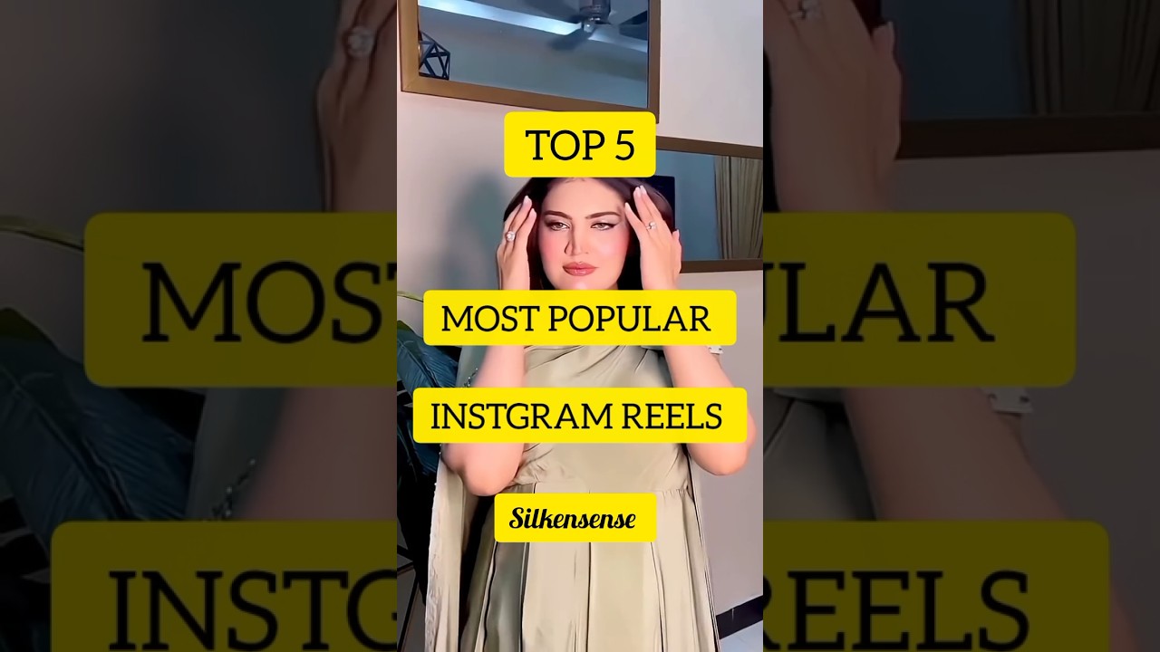 Iqra Kanwal Top 5  Popular Instagram Reels #sistrology