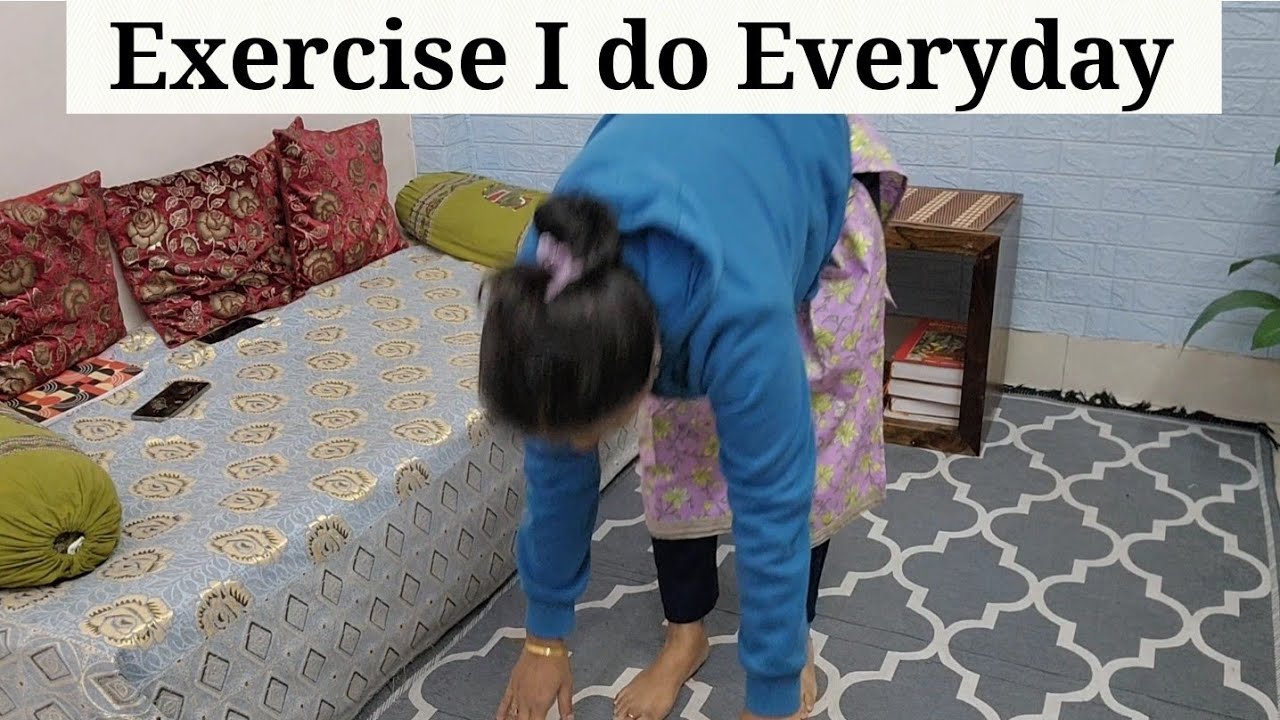 Exercises I do Everyday at home - A well Spent Sunday morning to evening routine 
