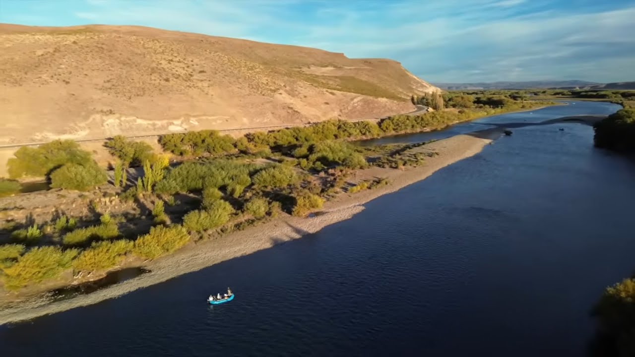 Pesca con Mosca Río Chimehuin flotando segunda parte junto a POL Fly fishing Aguas Arriba ESPN 