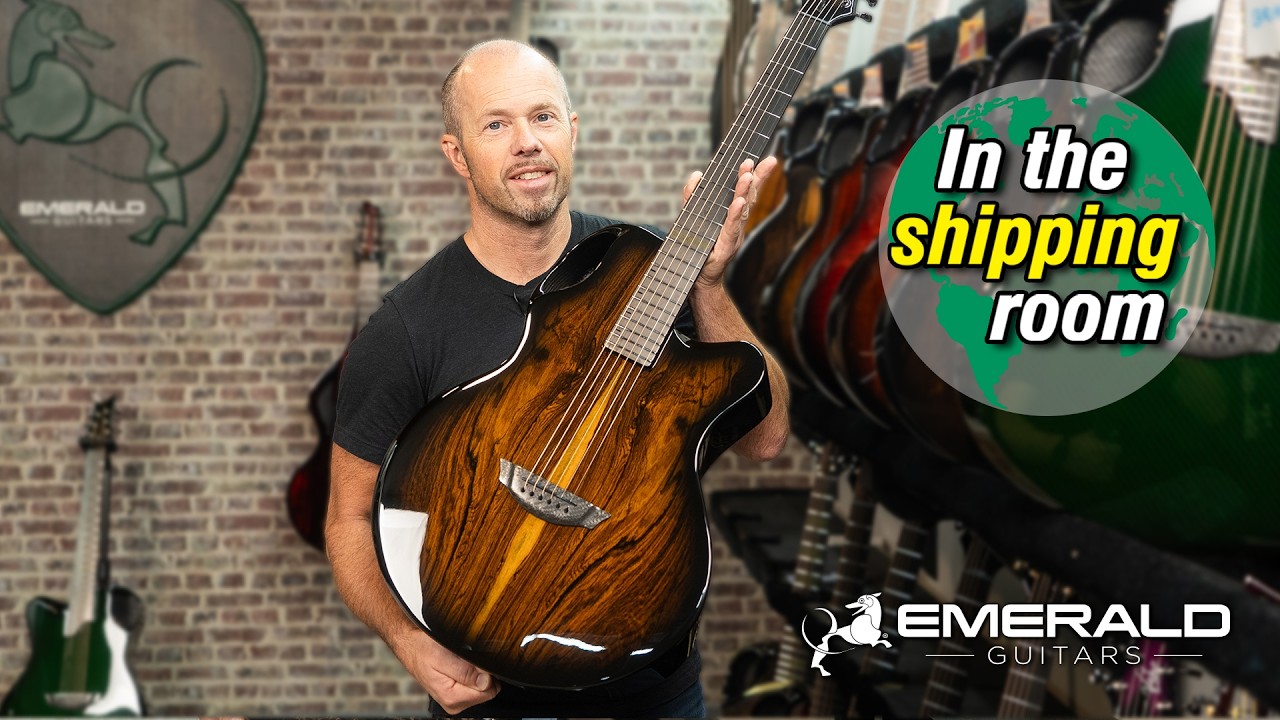 Emerald Guitars Shipping video 23rd January 2026