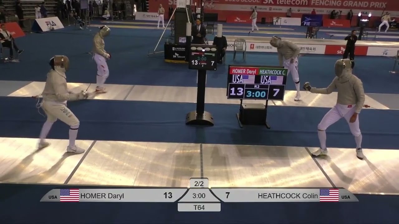Seoul Grand Prix 2025 SMS - L64 - Daryl Homer USA v Colin Heathcock USA