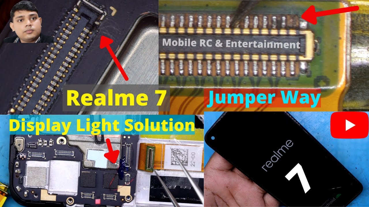 Realme 7 Display Light Problem // Light Jumper Way // Realme 7