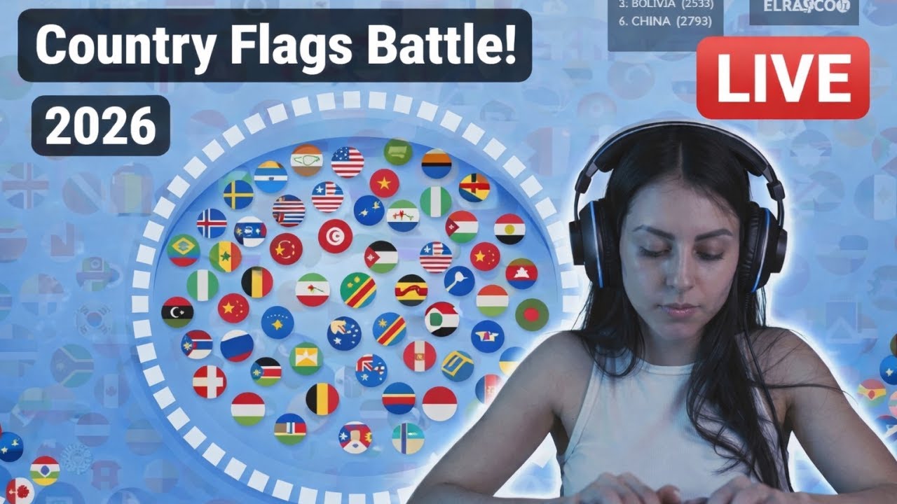 Learn the Country Flags! Country Ball Arena 🤩🌍🎵 2026 | 29.01.2026