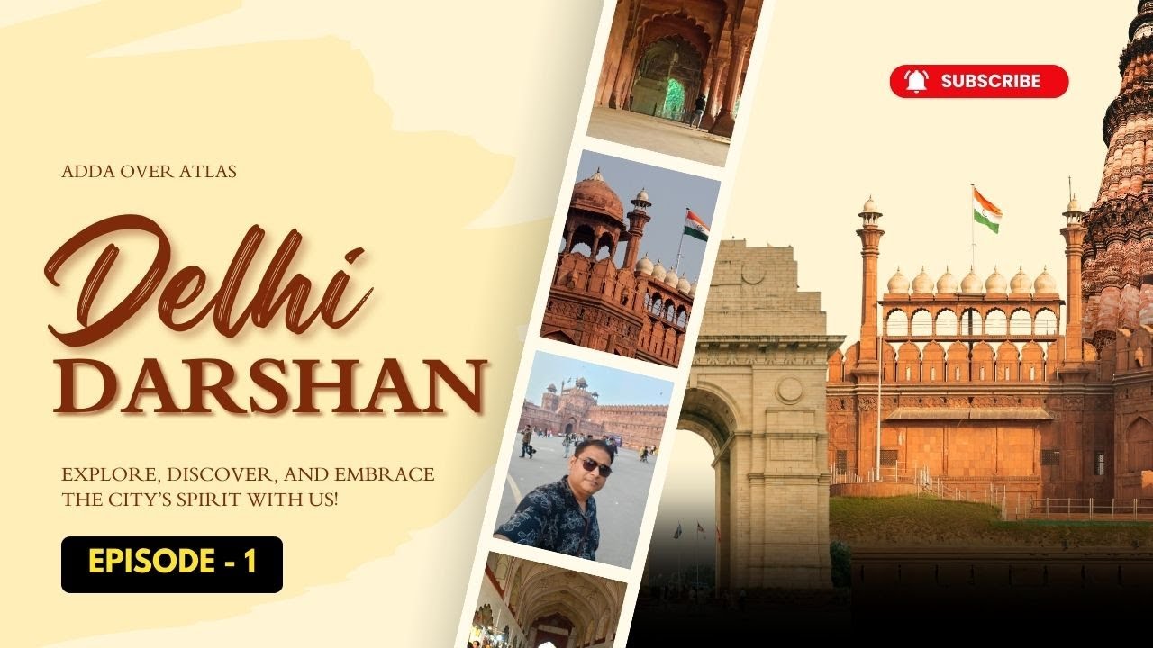 Delhi Travel Vlog | From Kolkata to Delhi | Red Fort Complete Guide | Ep - 01