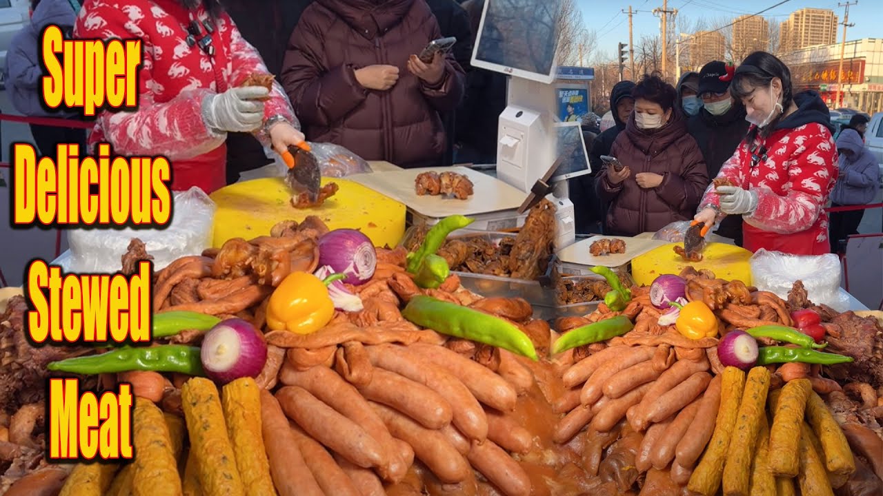 Challenge to Sell 2000kg of Braised Pork Every Day p193 #food #streetfood #美食 #delicious #cooking