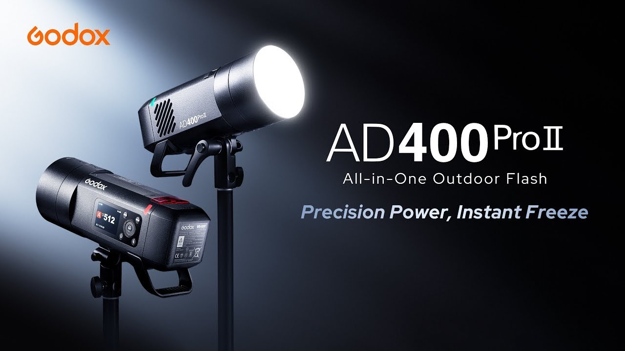 Godox AD400Pro II  - Introducing new All-in-One Outdoor Flash