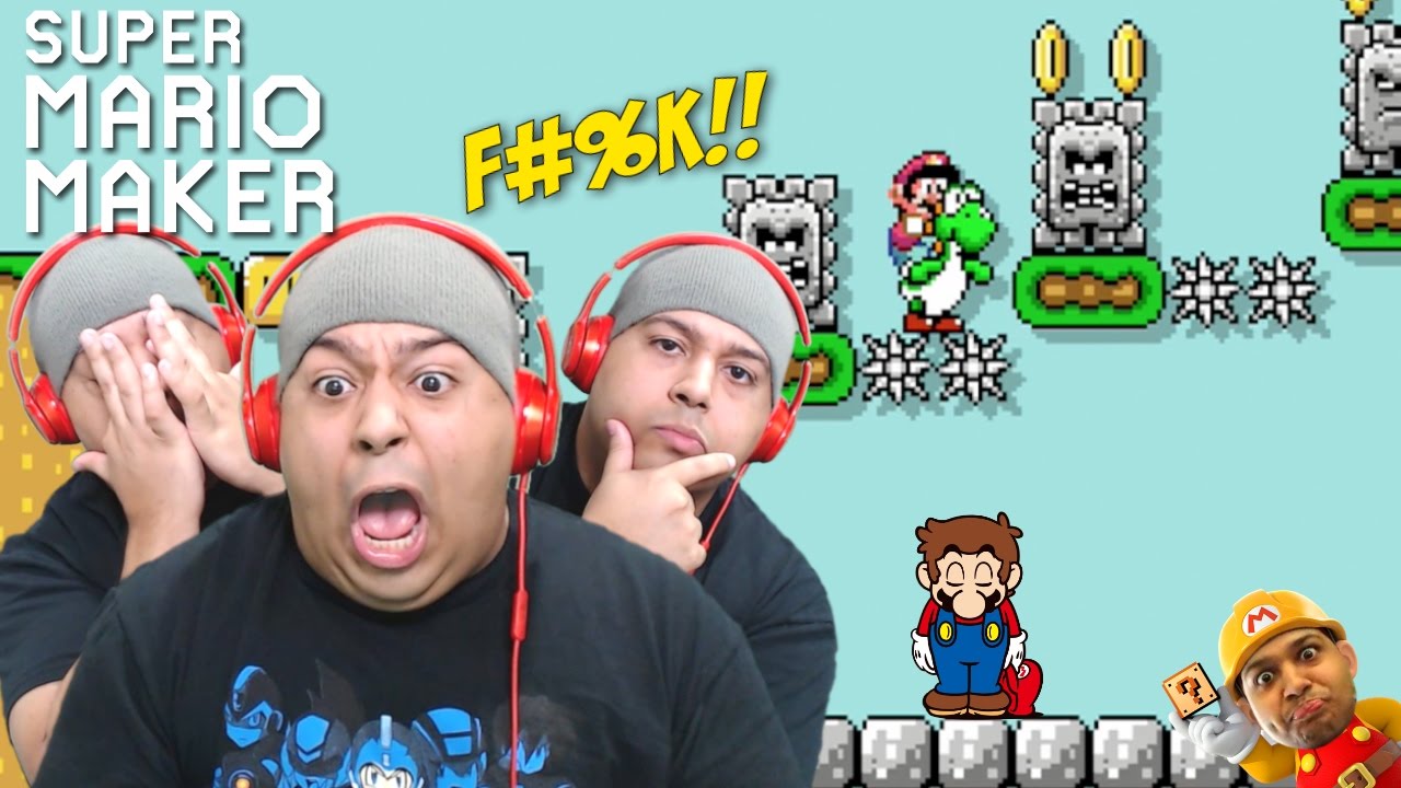 I JUST F#%KING CAN'T!! [SUPER MARIO MAKER] [#61]