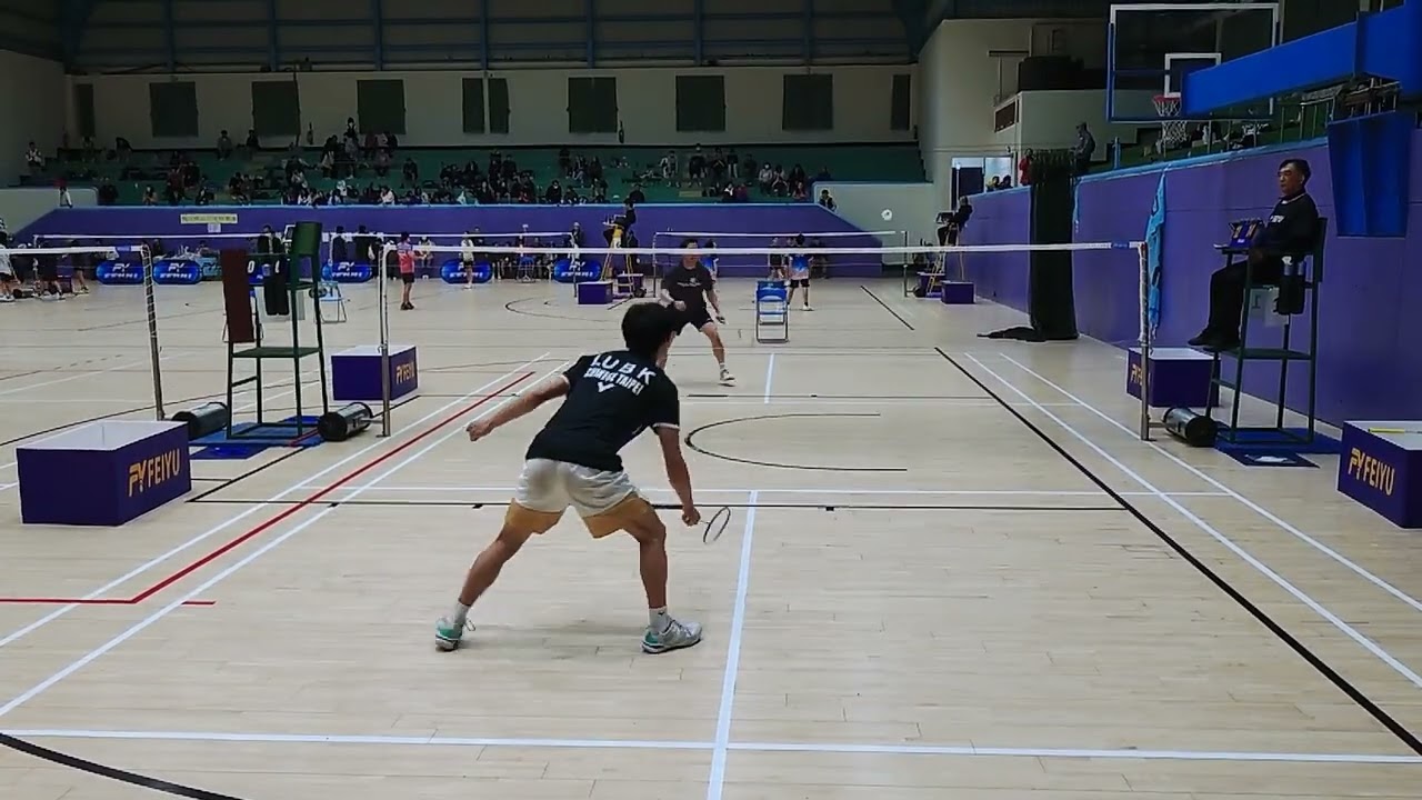 2026.01.31 台羽盃全國分齡羽球錦標賽【公開組男單冠亞】Brave Sword 鄧灝軒 vs 勇源東吳大學 呂柏寬