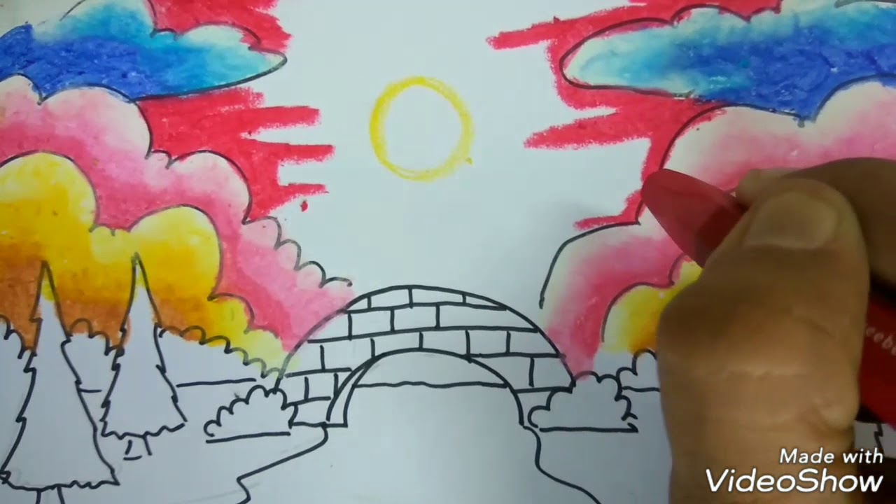 Cara mewarnai gambar seperti juara lomba lukis gampang diikuti anak sd