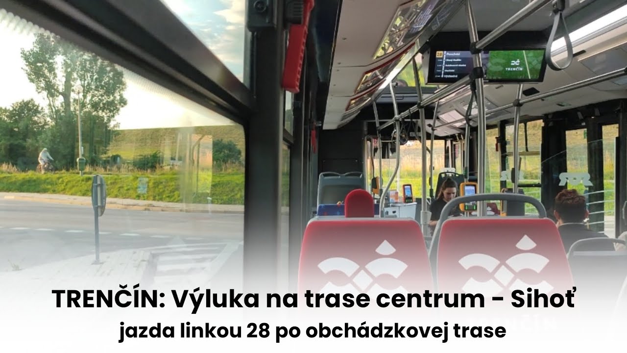Výluka v Trenčíne | SOR NSG 12 • NR-713MA, #438 • TD Transport | MHD Trenčín