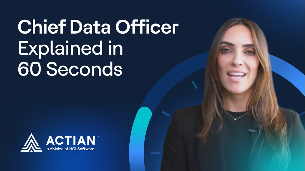 Chief Data Officer Explained in 60 Seconds