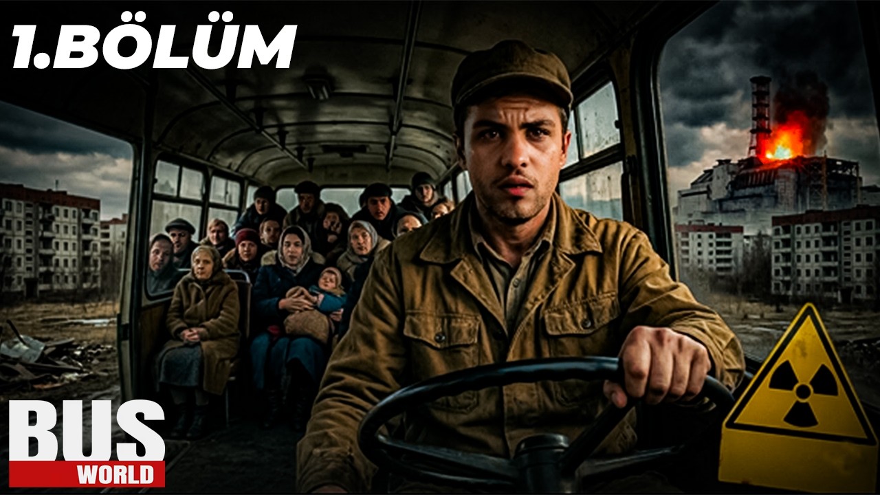 1986 Çernobil ☢️ : Şehri Tahliye Eden Son Otobüs Şoförü Bendim! | Bus World Bölüm 1