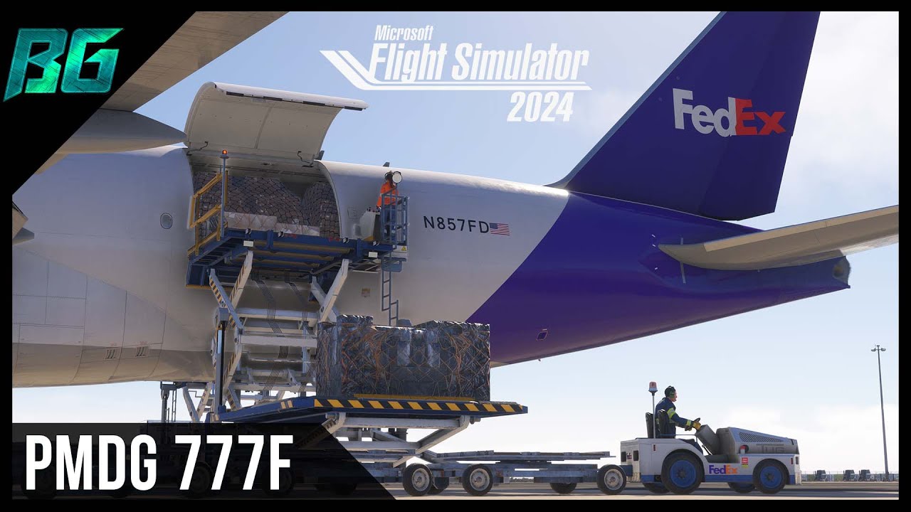 PMDG 777 Freighter on MSFS 2024