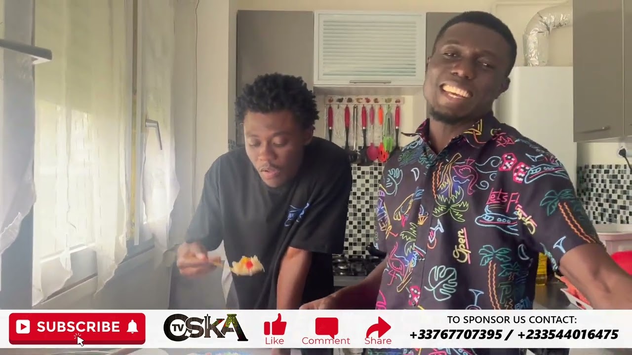 39/40 FIRST COOK IN PARIS WITH BOSSLADY, OSIKA, FILLA MAN, ZION FELIX & ALL STARS ENJOYING THE MEAL