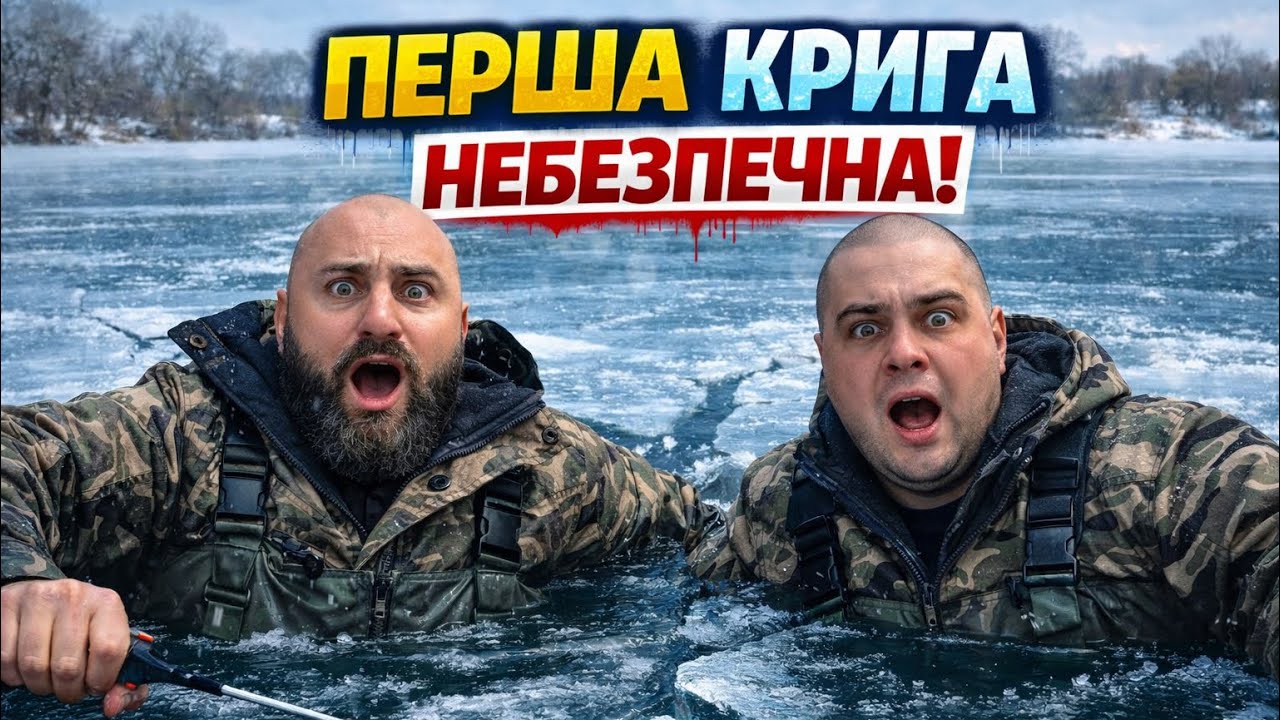 	Перша крига: чому вона небезпечна | Досвід з льоду