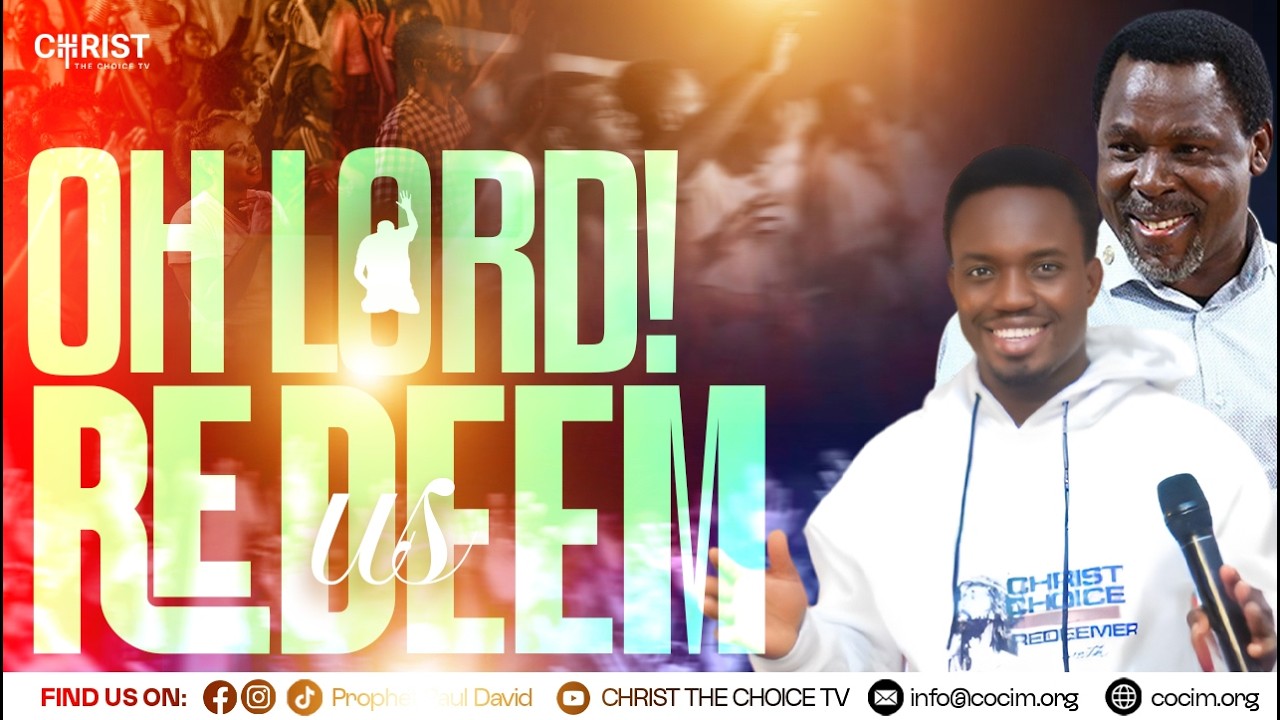 TUESDAY ONLINE PROPHETIC FIRE PRAYER WITH PROPHET PAUL DAVID!! #tbjoshualegacy #prophetpauldavid