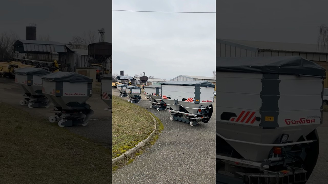 🔥 NASKLADNĚNO! Rozmetadla průmyslových hnojiv GÜNGÖR 🔥