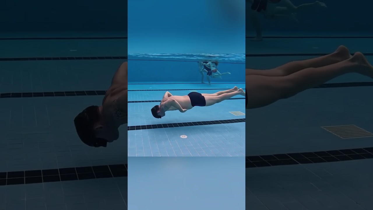 How to swim 25m underwater (3 strokes, 1 Breath)