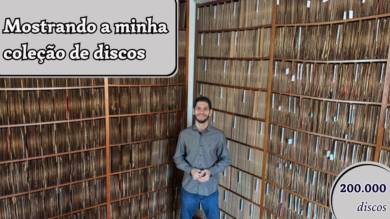 Minha coleção de discos - Parte I (Discoteca MB)