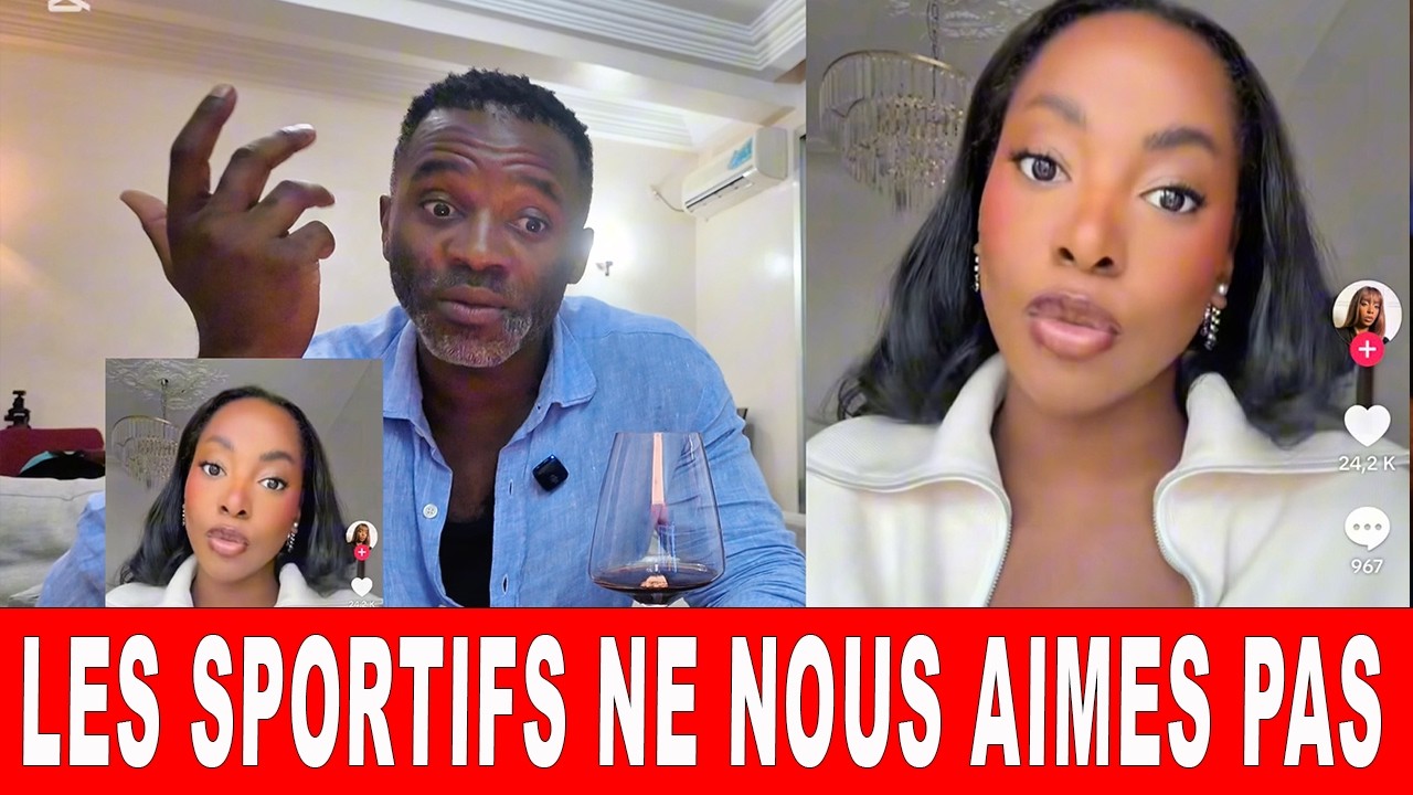 Encore une femme qui se plaint de standard des hommes athlètes de haut niveaux sur tiktok