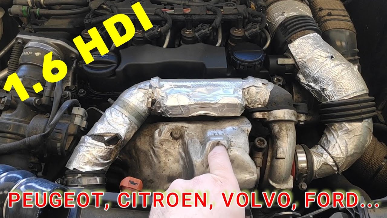 Como hacer la revisión completa al motor 1.6 hdi con muchos detalles. No veras un video igual