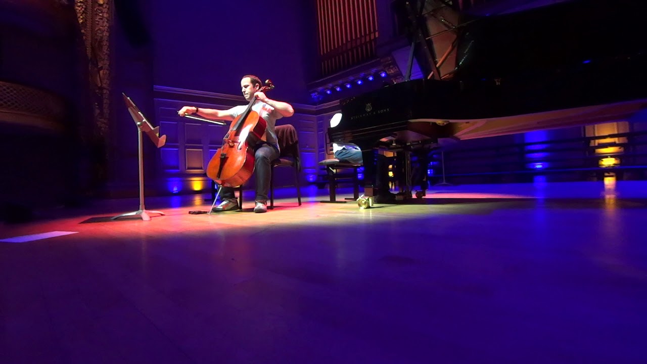 Blaise Dejardin plays Reverie by Debussy for cello and piano