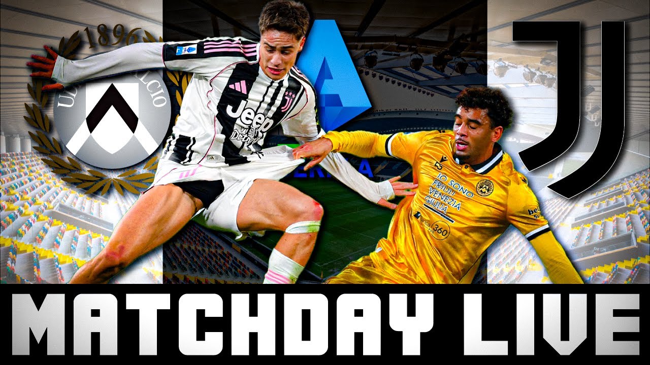 🔴 LIVE: Udinese vs Juventus Watch Along | Serie A Matchday 29