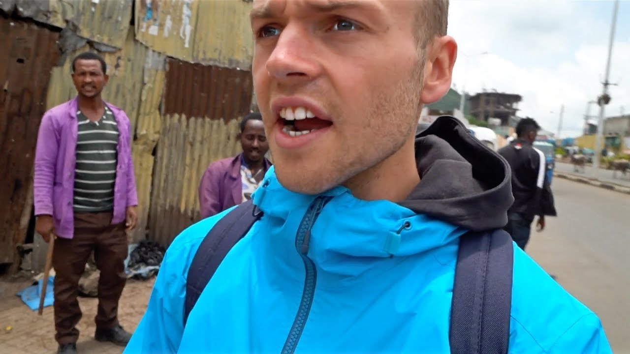 HITCHHIKING in ETHIOPIA 🇪🇹(what a day)