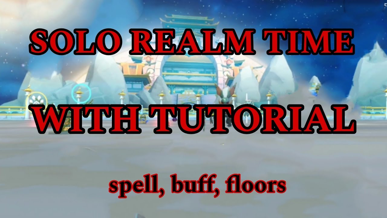 SOLO REALM TIME // TUTORIAL // UTOPIA ORIGIN