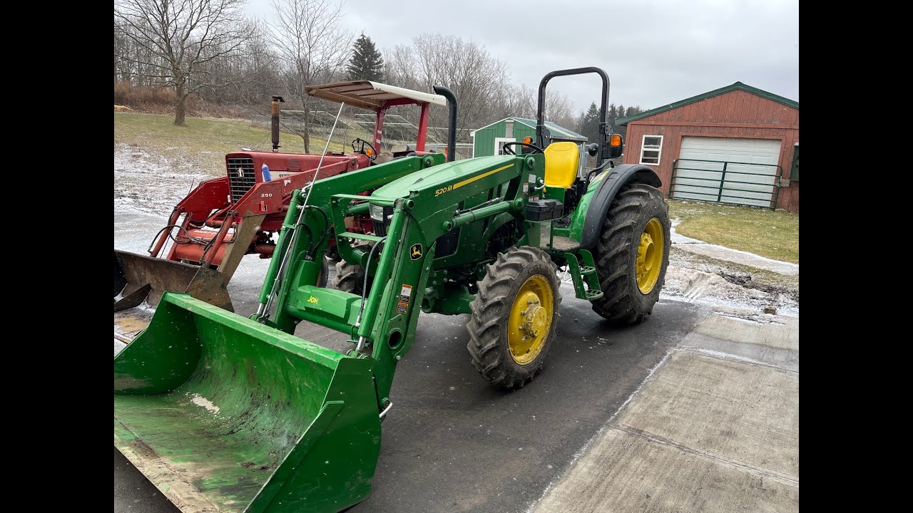 John Deere 5055e tractor operation (Diesel Technology)