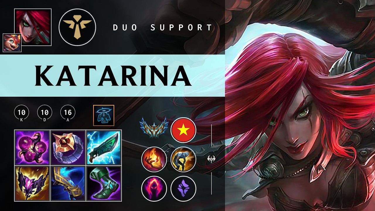 Katarina Support vs Seraphine - VN Challenger Patch 26.04