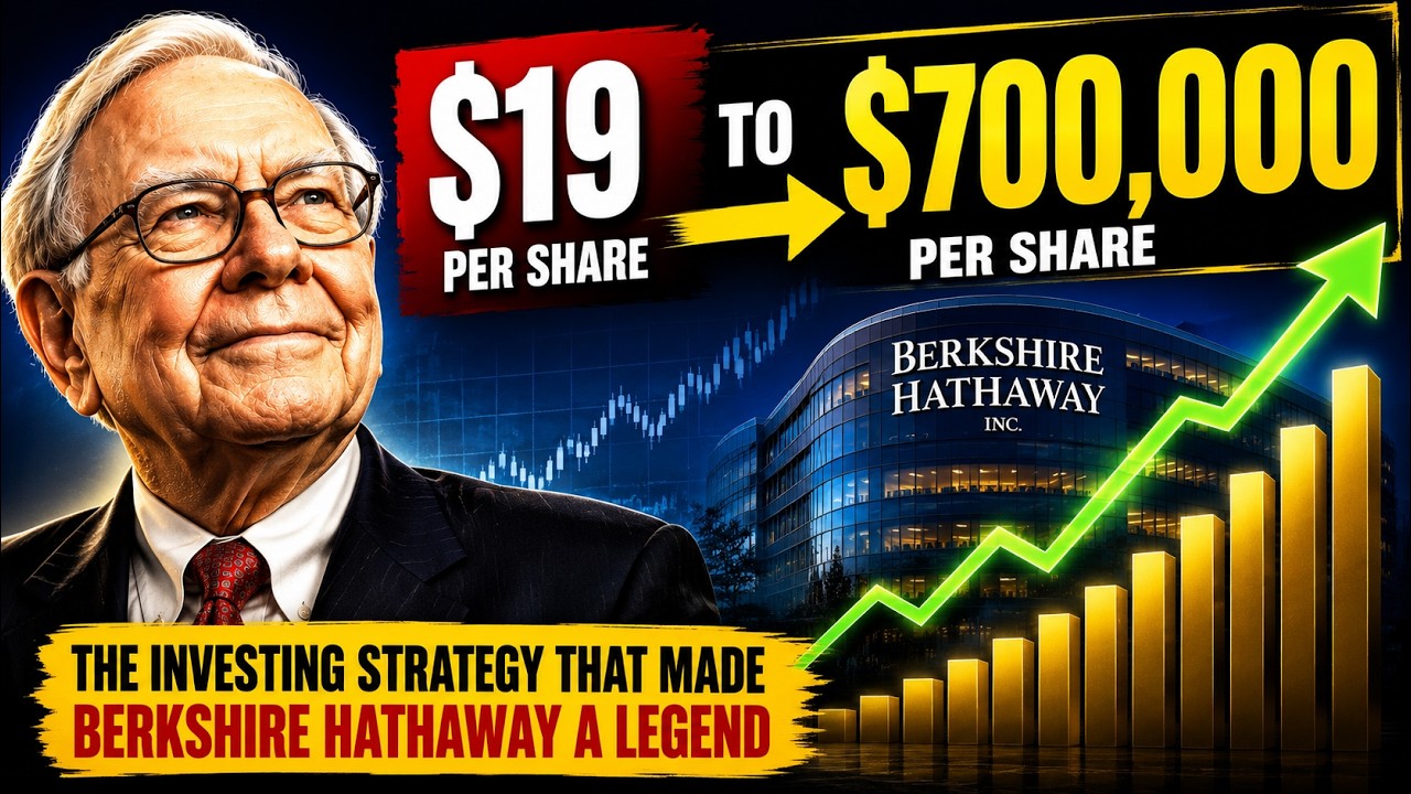 How to Invest Like Warren Buffett | Berkshire Hathaway Case Study | How to become Rich Secrets
