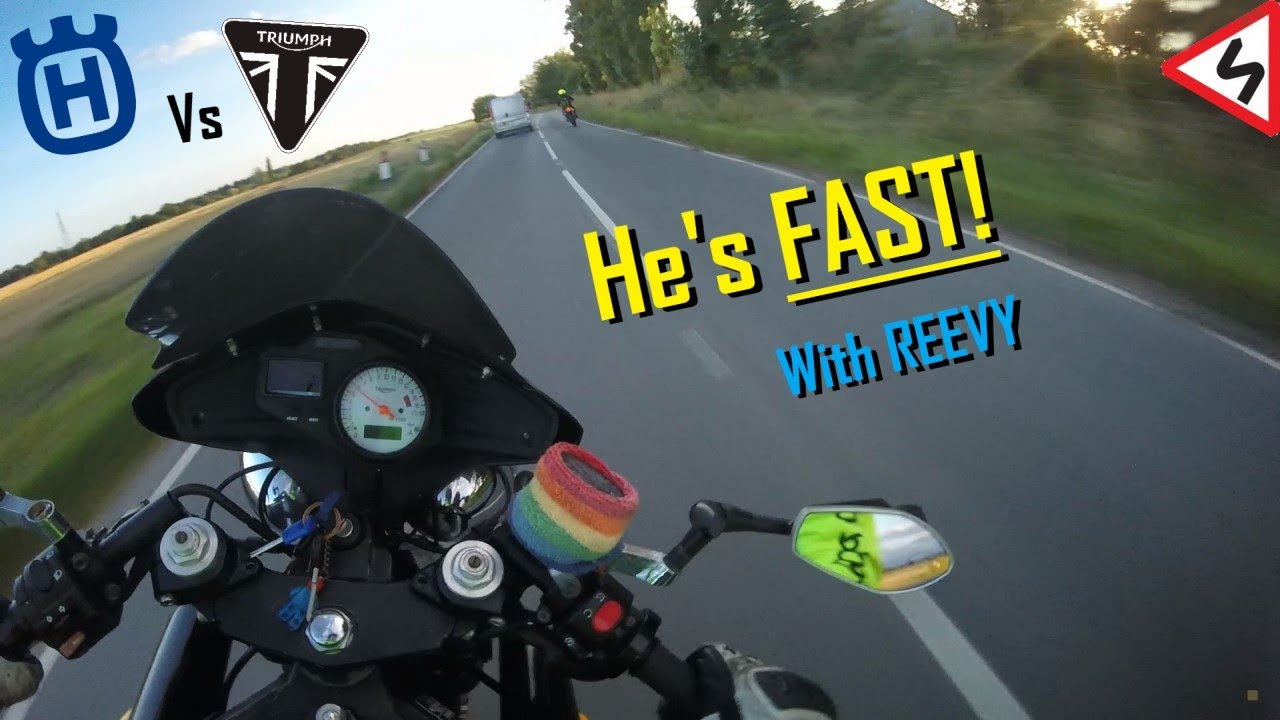 Trying to keep up with Reevy in the Twisties | Triumph Speed Four / Husqvarna 701 POV