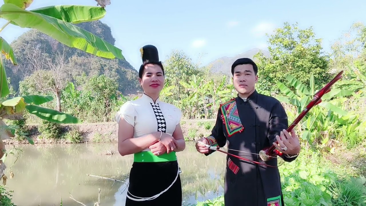 Giọng ca vàng Lò Điêu Lần đầu tiên hát giao duyên với đàn nhị Lèo Doan rất hay và trên cả tuyệt vời 