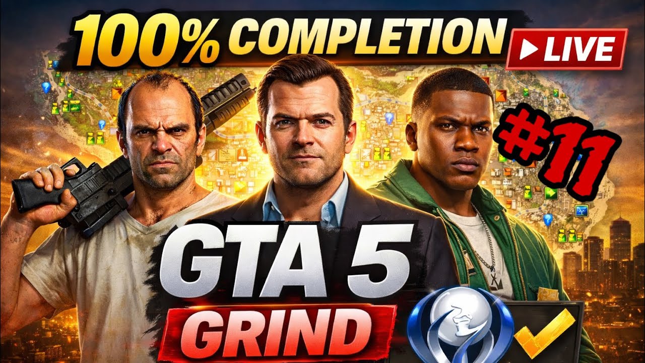 GTA V 100% Completion Gameplay Walkthrough EP 11