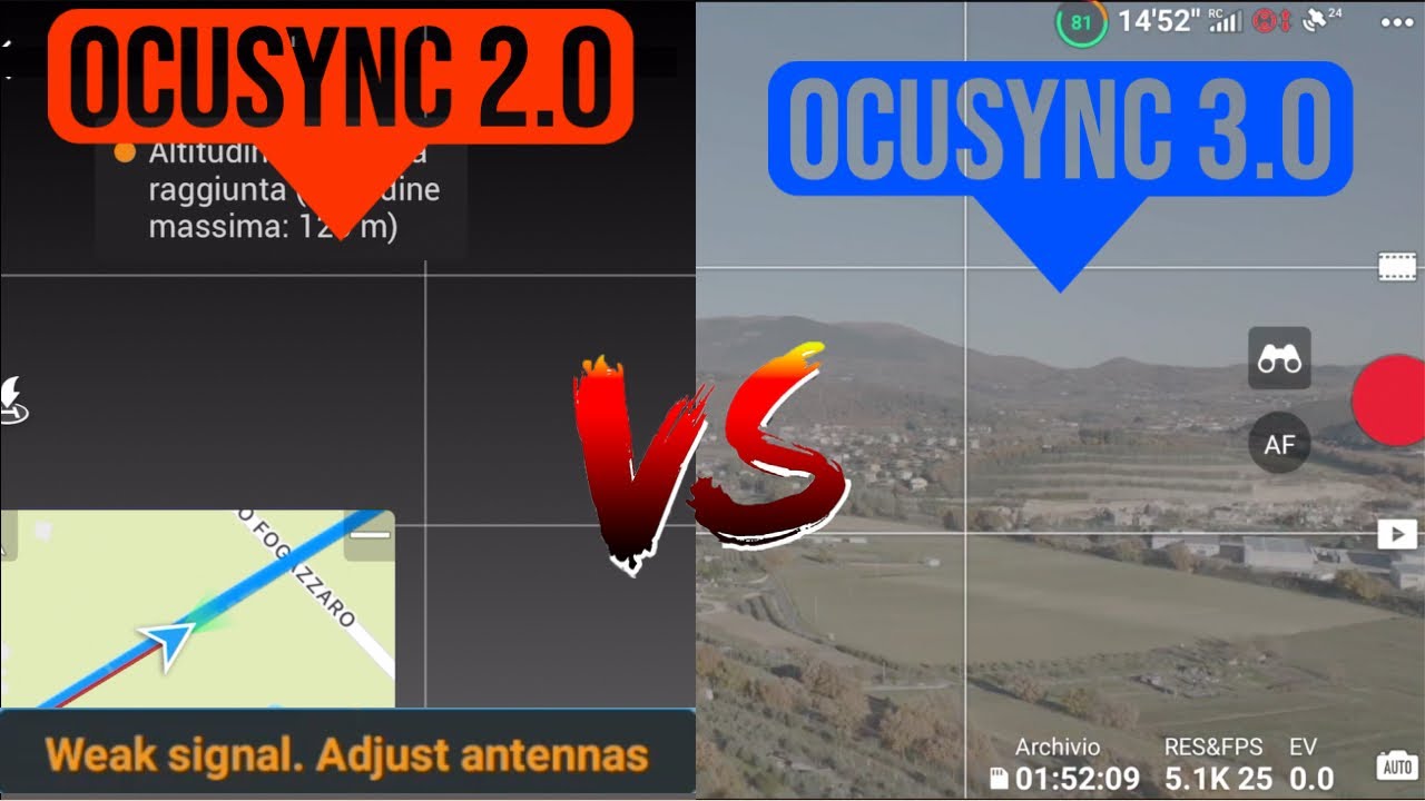 OCUSYNC 3 vs OCUSYNC 2 + SOTTOCOSTO DICEMBRE 🎅🏻 Test e Confronto LONG RANGE DJI MAVIC 3 e AIR 2S