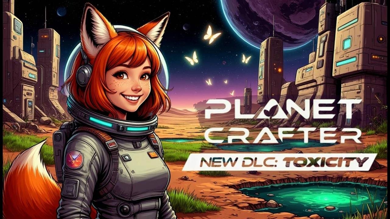 Нашли секретный тоннель😎| The Planet Crafter Toxicity #10