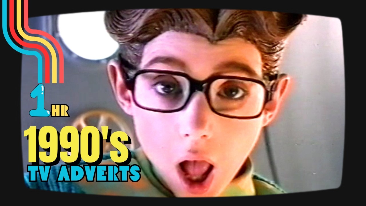 One Hour Of 1990s TV Adverts UK Television Commercials 90s Nostalgia Ads Compilation