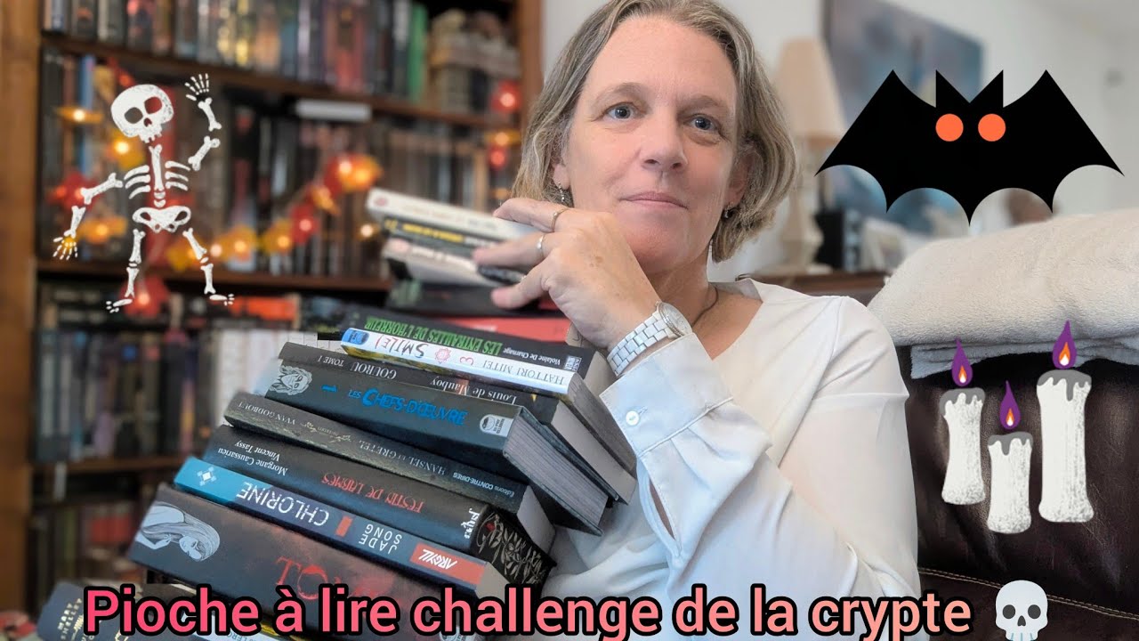📚Ma pioche à lire du challenge de la crypte💀