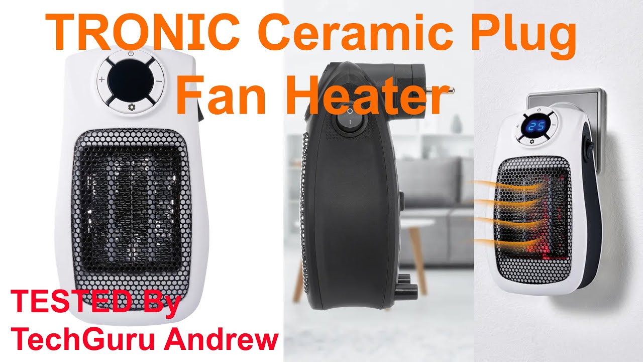 TRONIC Ceramic Plug Fan Heater