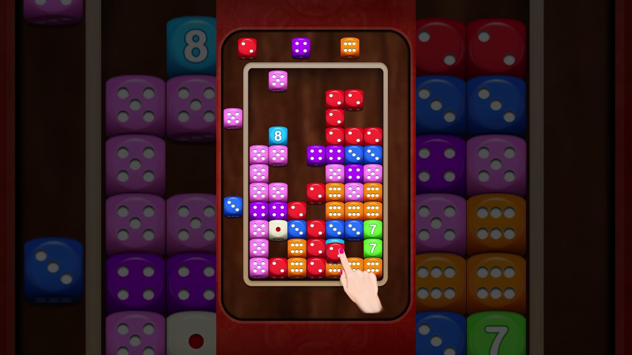 Merge dice puzzle game ,Relax your brain!