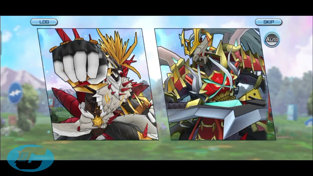 Ending Story Gaiomon Fierce Blade Mode VS Rasenmon - Digimon ReArise
