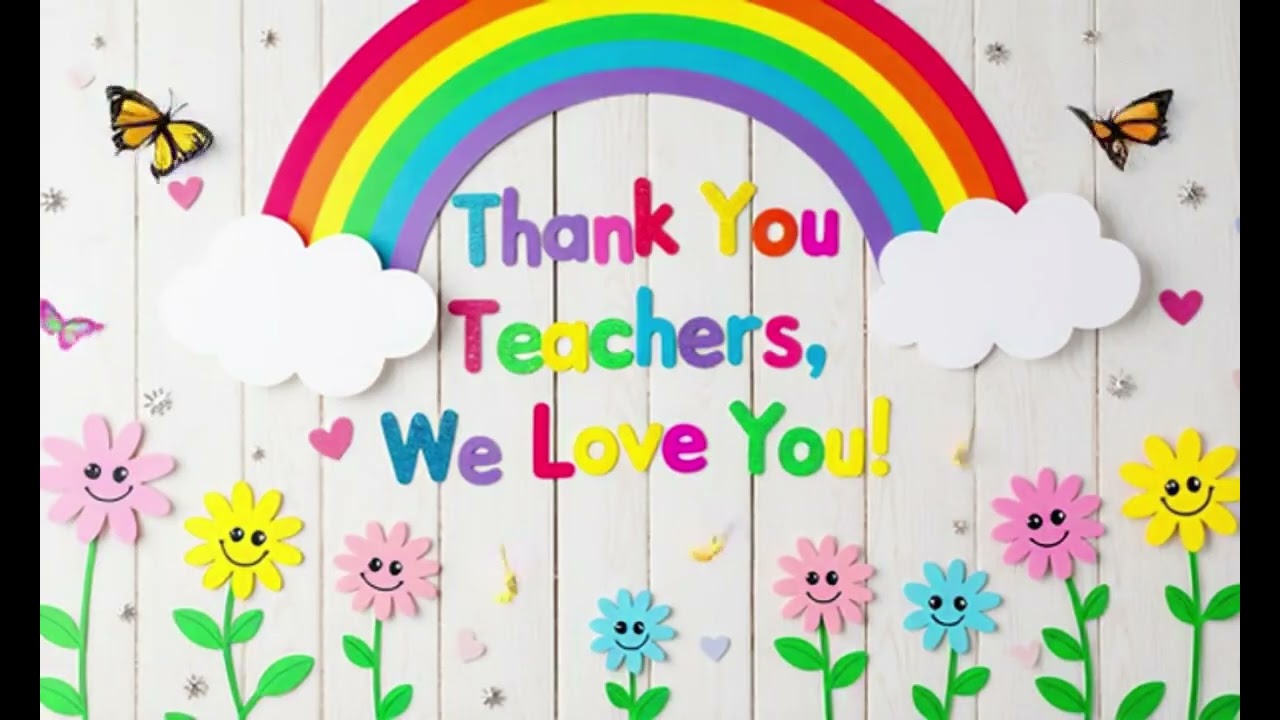 1 Hour Classroom Ambience | Teachers Appreciation Week | Soft Piano Study Music