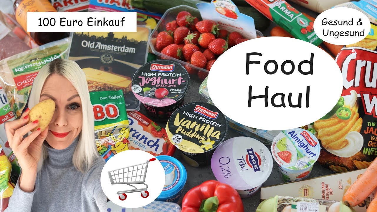 FOOD HAUL 🛒 I 100 Euro Einkauf I Angebote I Rewe April 2019 I Sandras Kochblog